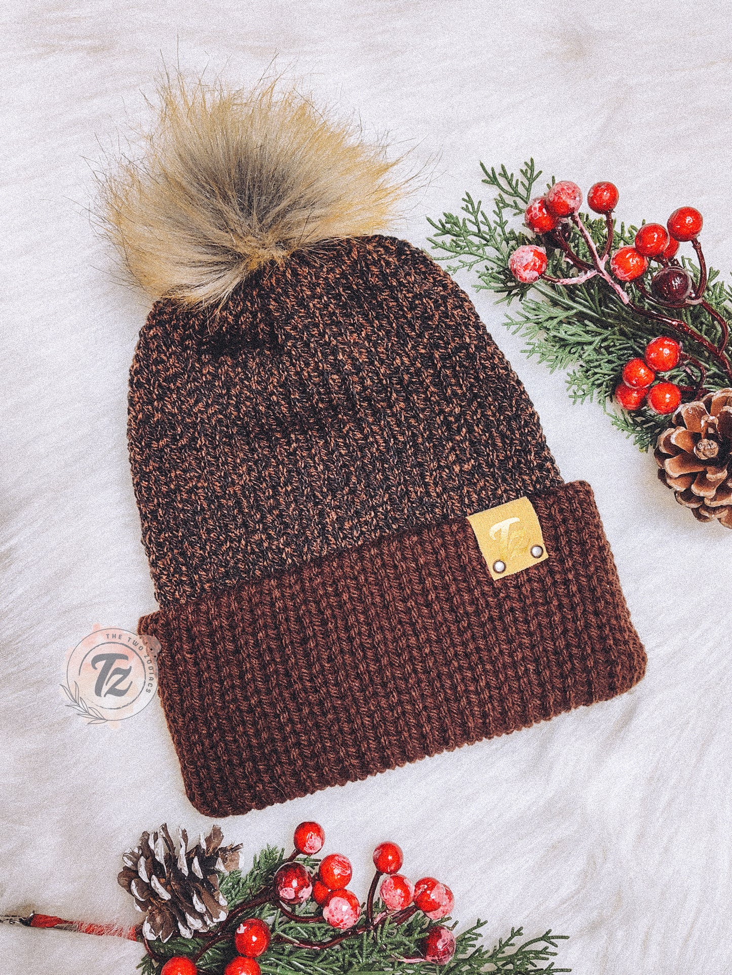 Knit Folded Brim Hat